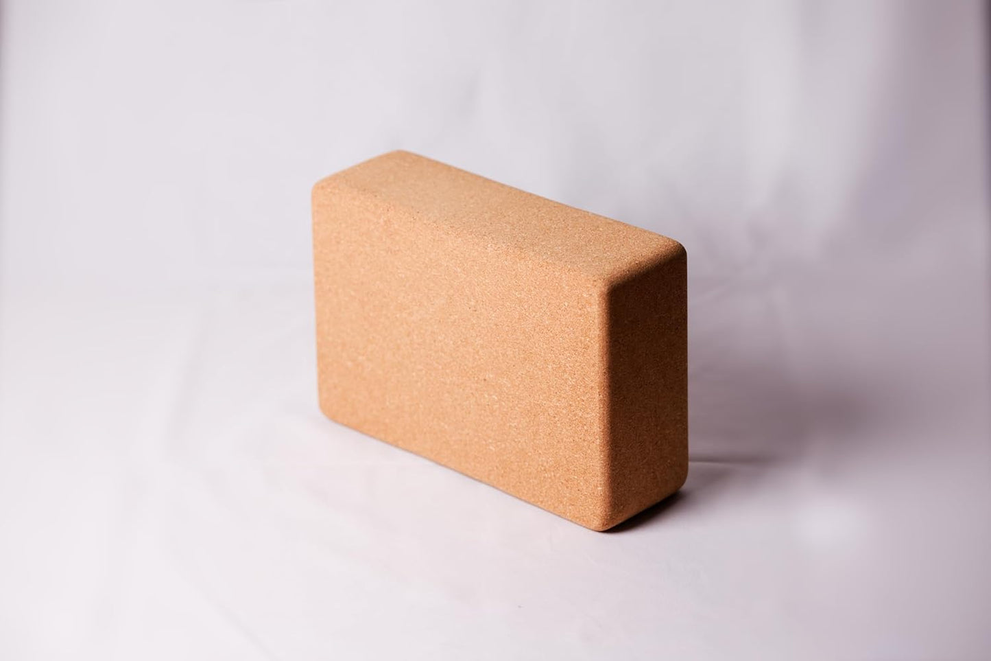 2 pcs Natural High Density Cork Yoga Blocks with 1 Yoga Strap/Exercise Ball, Rounded Edge, Natural Eco-Friendly Heavy-Duty Bricks for Balance, Support, and Flexibility β Yoga, Meditation & Stretching Props, 9βx6βx3β