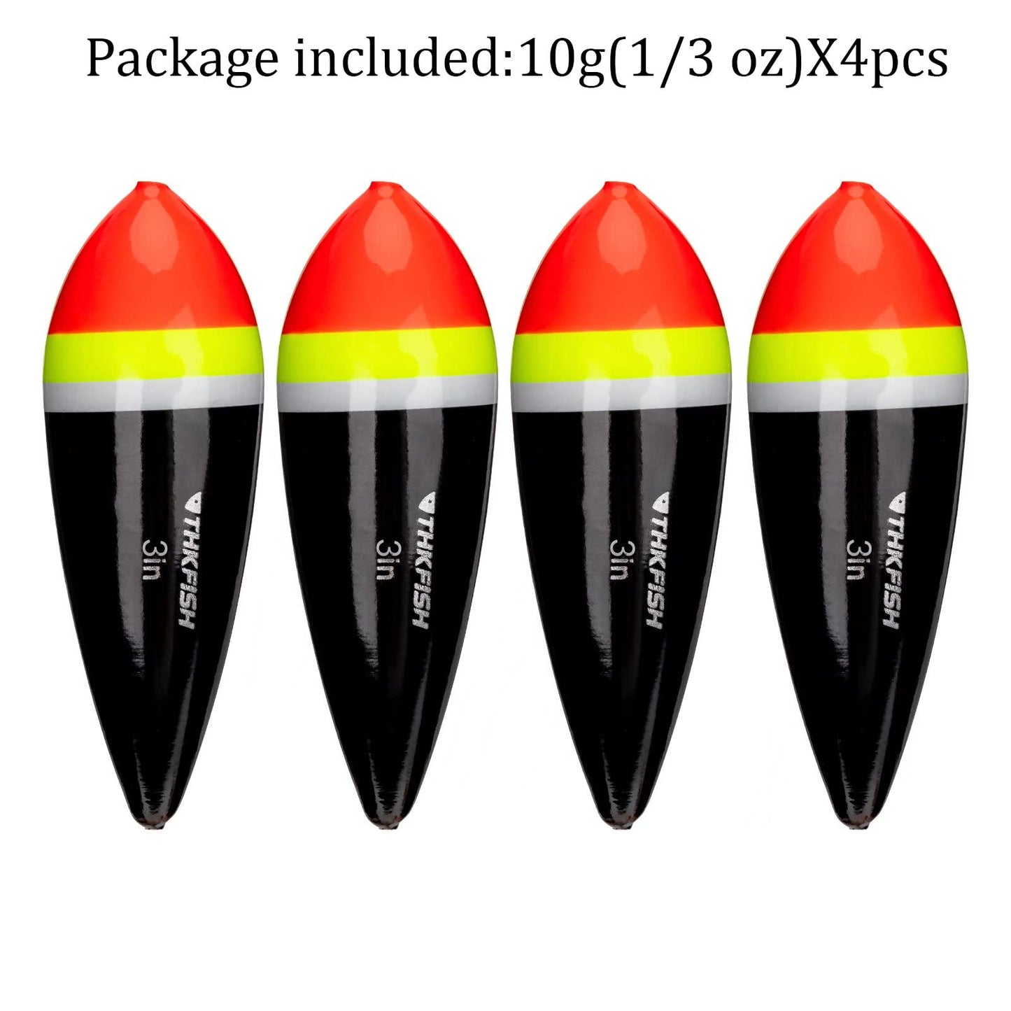 THKFISH Fishing Bobbers - Slip Bobbers for Steelhead, Freshwater & Saltwater Floatage - 3/8oz