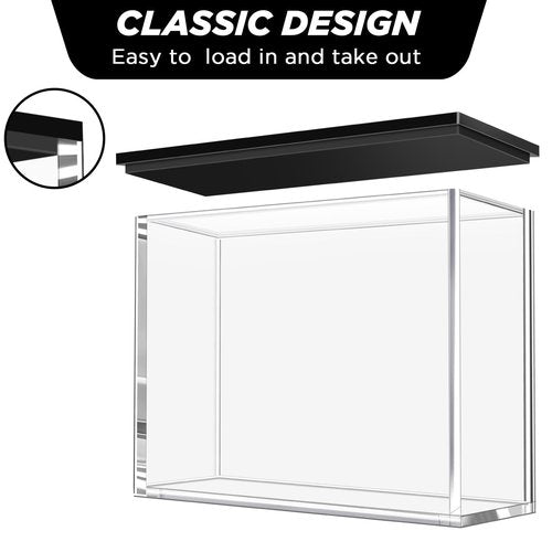 Charizard-UPC-Display-Case, (NOT Compatible with MEW 151 UPC), UV Protection Premium Acrylic Showcase for Ultra Premium Collection, Dustproof Museum-Quality Protector (Thick 6mm)
