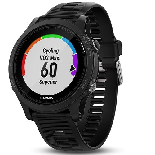 Garmin 010-N1746-00 Forerunner 935 GPS Watch, Multisport, Altimeter, Battery, Black (Renewed) Bundle with 2 YR CPS Enhanced Protection Pack