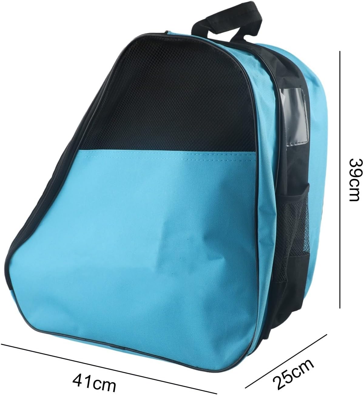 Ice & Inline Skate Bag, Adjustable Shoulder Strap, Three Layer For Roller Skating And Ice Skating, Max Capacity 1 Helmet + 1 Protective Gear + Skates Up To Size 44