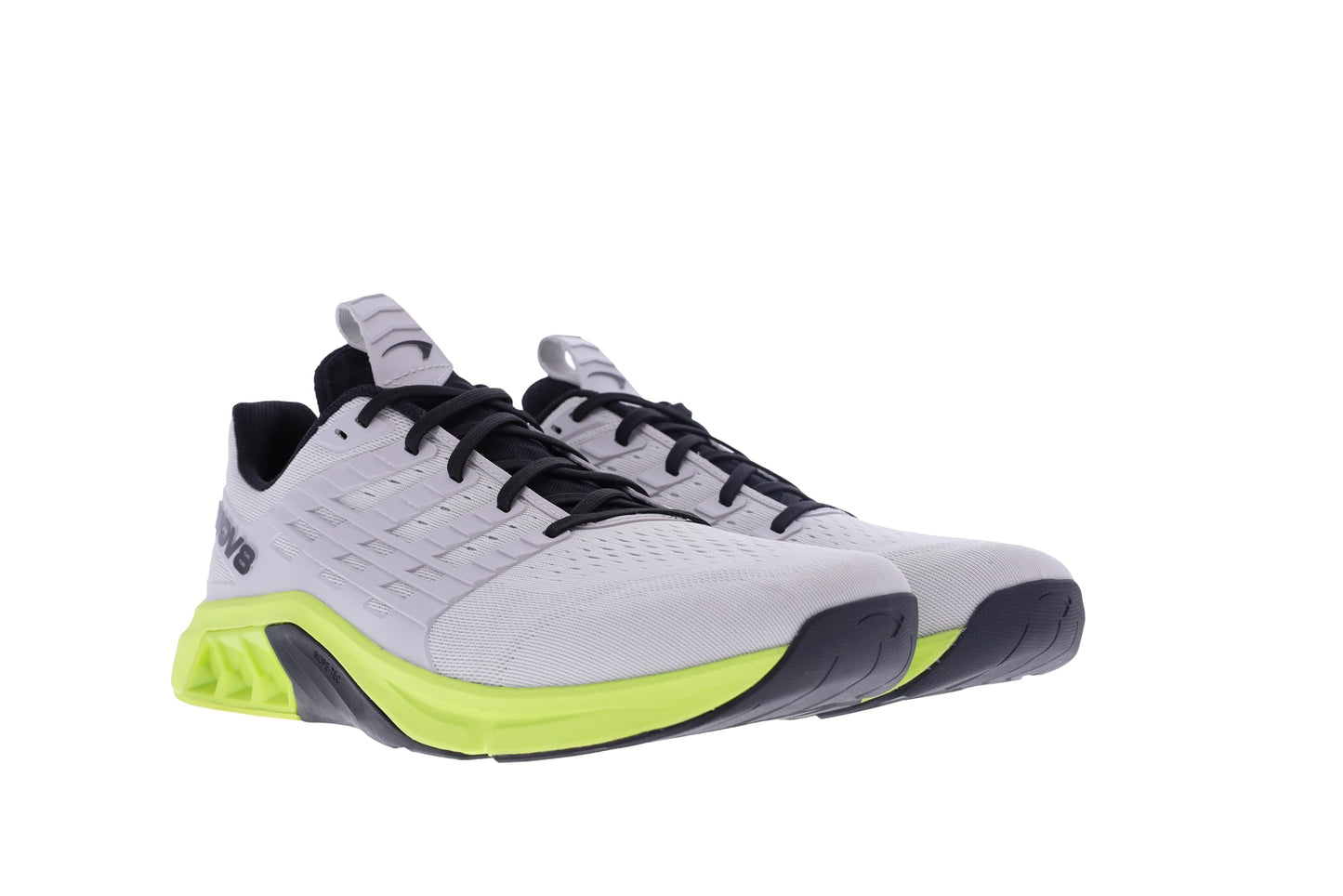 inov-8 Men's F-Lite Max Sneaker, Light Grey/Lime/Black, 11