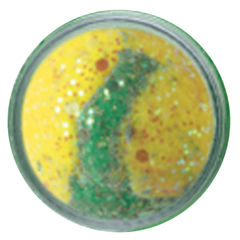 Berkley PowerBait® Glitter Turbo Dough®, Spring Green Yellow, 1.75-Ounce