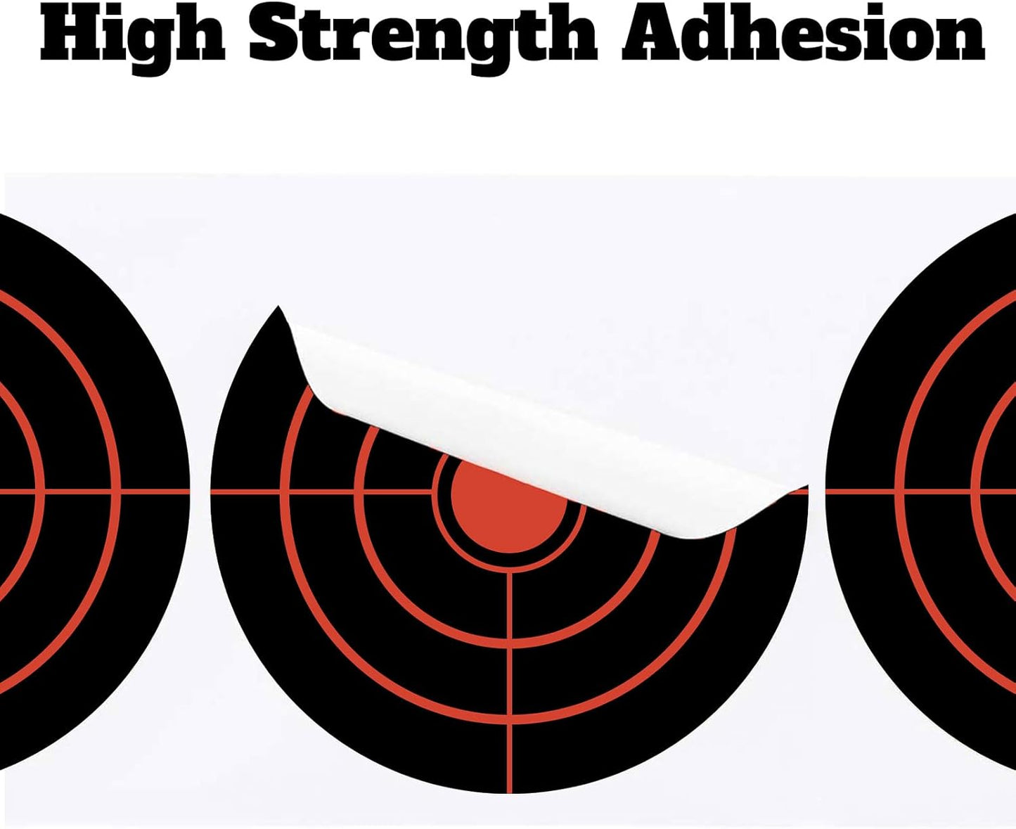 3 Inch/4 Inch Splatter Targets, Adhesive Shooting Target Stickers for BB Gun, Pellet Gun, Airsoft, Pistol, Rifle Shooting Practice (200/250/400/500Pack)