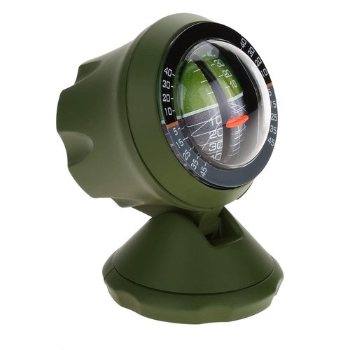 Keenso Car Inclinometer, Digital Inclinometer High Sensitivity Angle Slope Balancer with Adjustable View Angle Mountain Climbing Tools