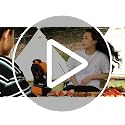 Camping LED Fan with Light 20000mAh Rechargeable Battery Orange - 8 Speed Portable Tent Fan & Light