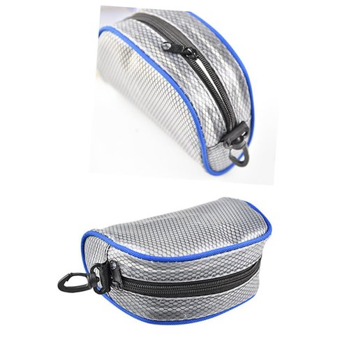 OHPHCALL Pvc Crampons Storage Bag Anti-slip Container for Travel Mountaineering Transparent Cosmetic Pouch with Zipper Versatile Organizer