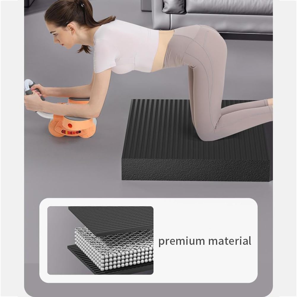 2pcs Exercise Balance Pad,Balance Mat Physical Therapy 1.5inch Thick High Resilience,Slip Resistant Foam Mat for Yoga, Pilates, Meditation,Gardening knee pads