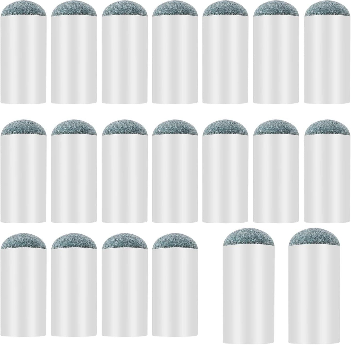 20pcs Pool Cue Tips Slip On, Pool Queue Stick Tips Replacement Kit, Billiard Cue Sticks Cues Repair Kit Accessories