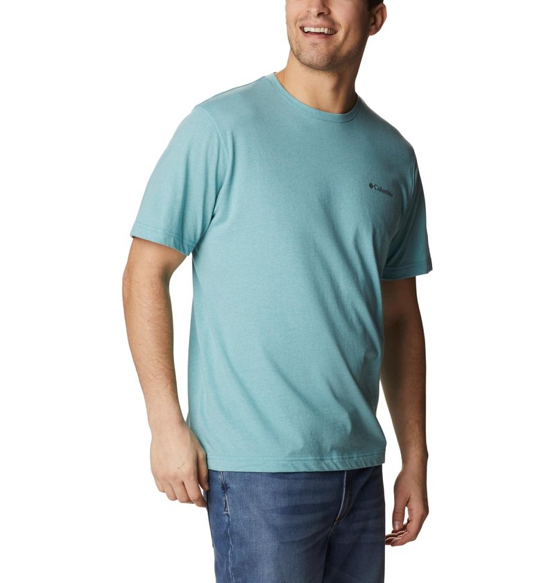 Columbia Men's Thistletown Hills Short Sleeve, Shasta Heather, 4X Big
