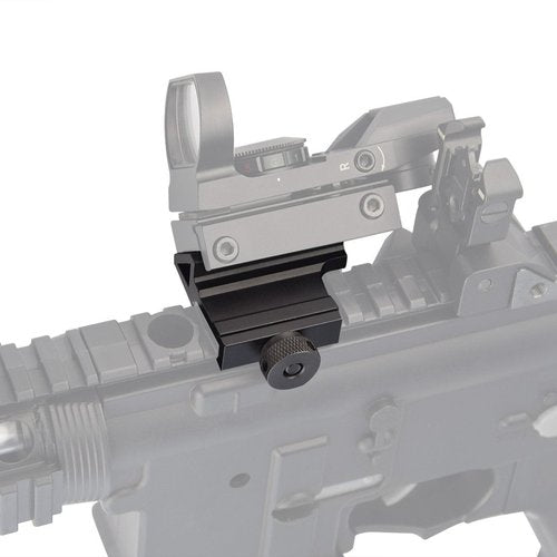 Marmot 45 Degree Rail Mount 4 Slots Picatinny Weaver Rail for Flashlights Laser Red Dot Sight Optics,3 Units in Pack
