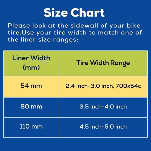 Corki Cycles Fat Bike Tire Liners Tube Flat Protector for 16?™â€?18?™â€?20?™â€?24?™â€?26?™â€?27.5?™â€?29?™â€?Bicycle Tire - Self-Adhesive 2-Pack 54mm