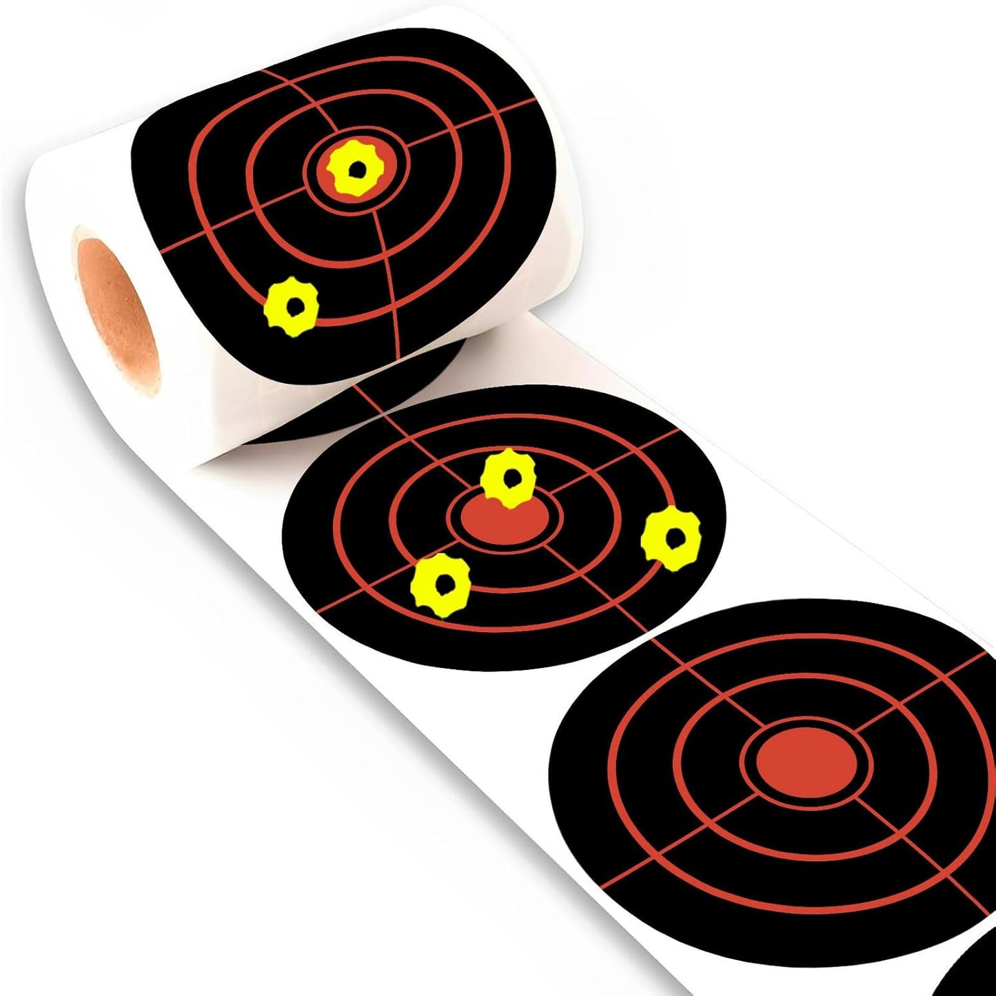 3 Inch/4 Inch Splatter Targets, Adhesive Shooting Target Stickers for BB Gun, Pellet Gun, Airsoft, Pistol, Rifle Shooting Practice (200/250/400/500Pack)