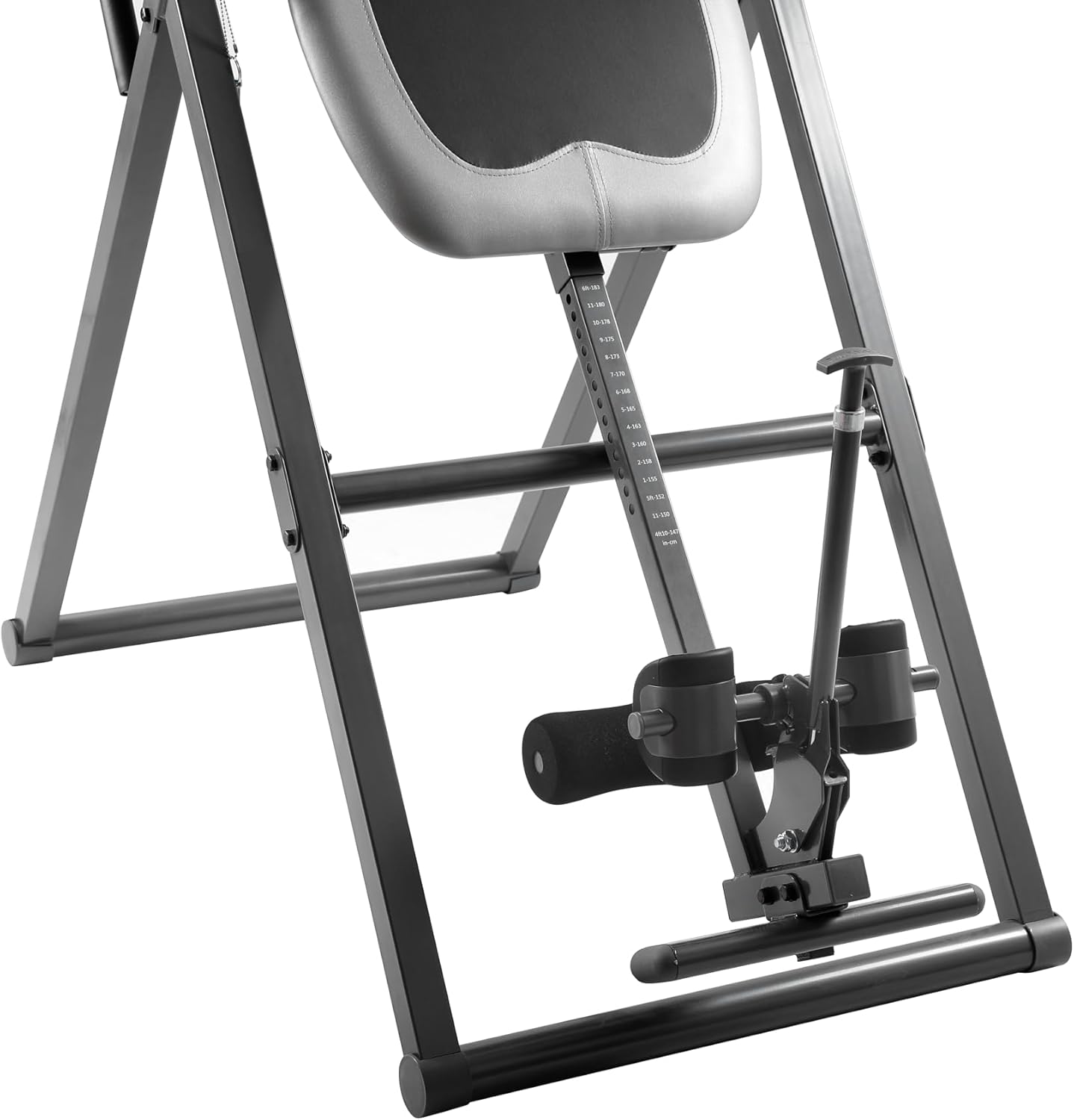 HYTY Massage Inversion Table for Back Pain Relief - Back Stretcher Machine with Adjustable Headrest, Foldable Design, Back Inverter/Strength Training, 300 Lbs Capacity