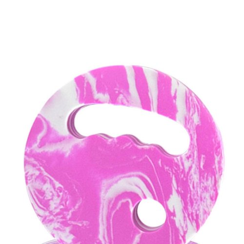Menolana Water Exercise Discs Pool Resistance, Swim Discs Lightweight Buoyancy EVA Foam Aerobic Equipment for Water Workout Beach Pool, Pink White