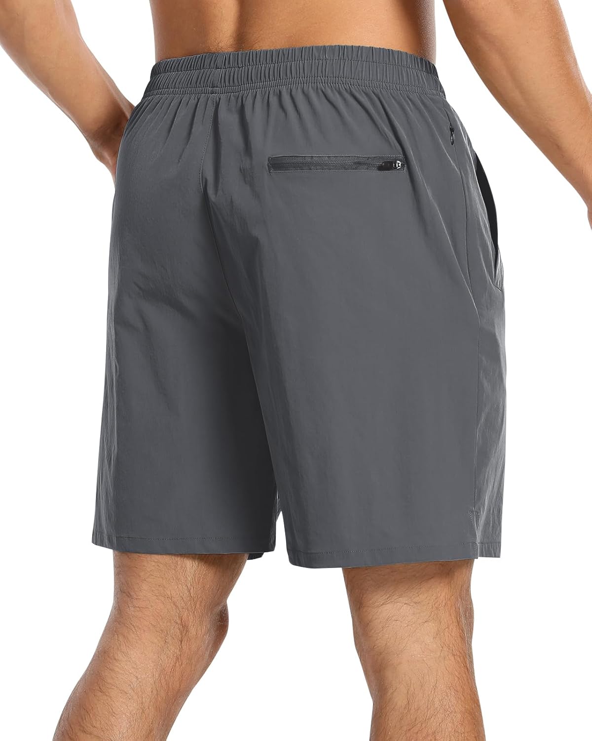 2 Pack Mens Athletic Workout Shorts 7 Inch Quick Dry Gym Shorts with Pockets, Sports Tennis Running Shorts for Men