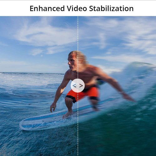 AKASO Brave 7 LE 4K30FPS 20MP WiFi Action Camera with Touch Screen EIS 2.0 Zoom Remote Control 131ft Waterproof Underwater Camera with Waterproof Floating Hand Grip and Carrying Case Bundle
