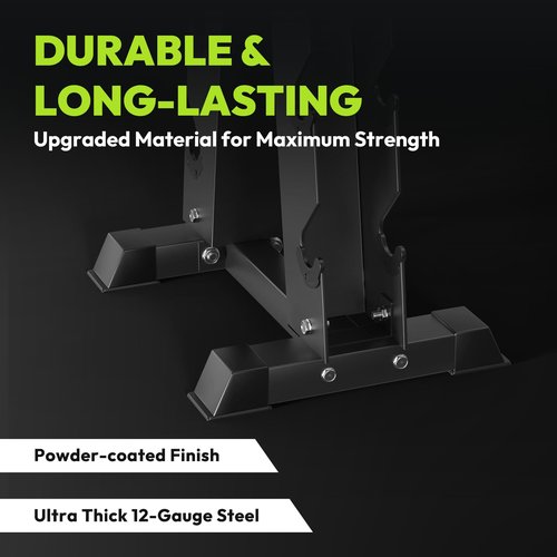 HANDBODE 5-Tier A-Frame Dumbbell Rack, 550 lb Capacity Compact Storage Organizer for Heavy Weight Dumbbells, Space-Saving Weight Stand for Home Gym