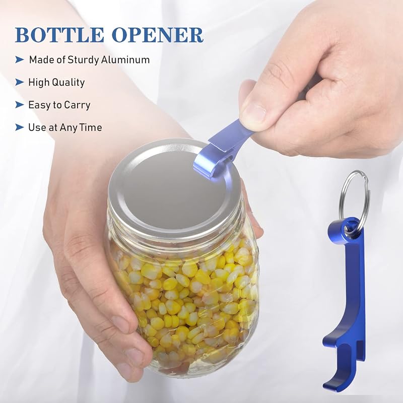Mason Jar Vacuum Sealer Kit with Manual Pump & Lid Opener for Wide & Regular Mouth Jars