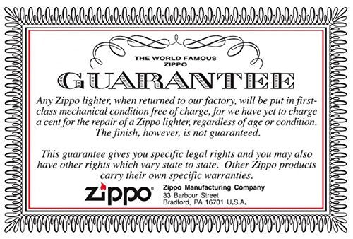 Zippo Windproof Metal Lighter Black Matte with Eagle NYC Design