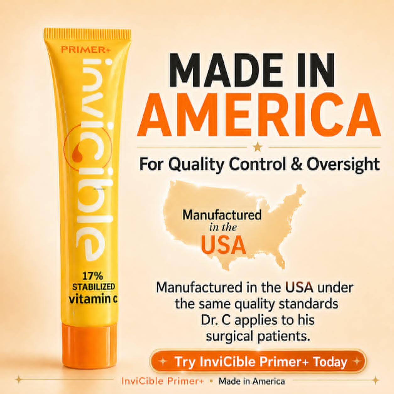InviCible Primer+ 17% Vitamin C Makeup Primer & Dark Spot Corrector, 1 oz