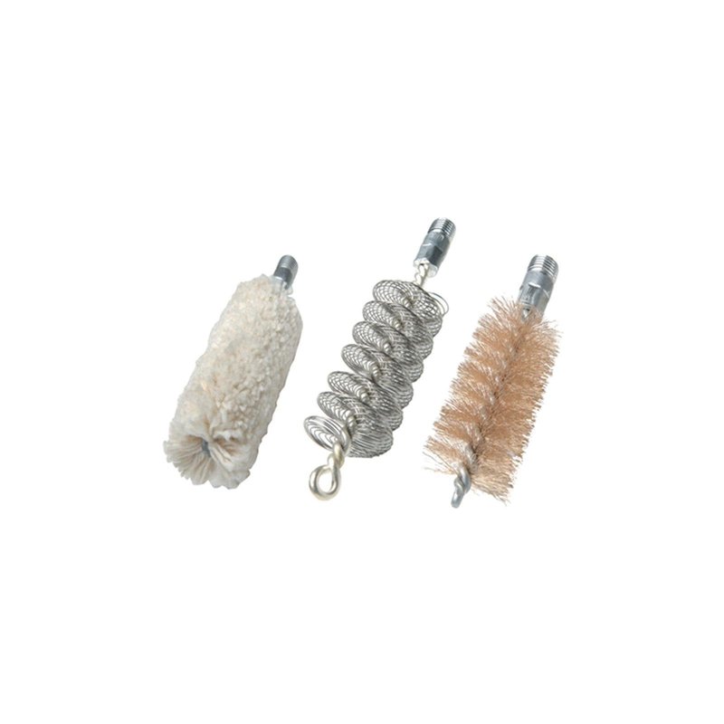 Hoppe's 3-Pack Phosphor Bronze Brush/Swab Kit for 12 Guage Shotgun, Card