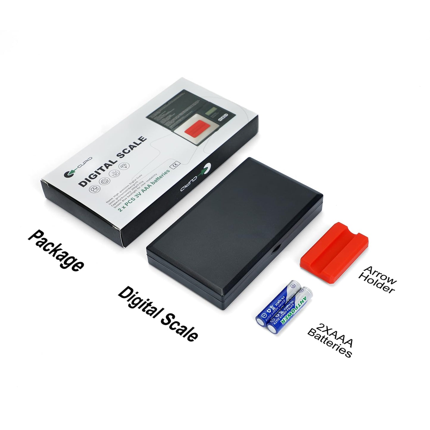 LWANO Portable Arrow Scale, Accurate Digital Grain/Weigh Archery Scale