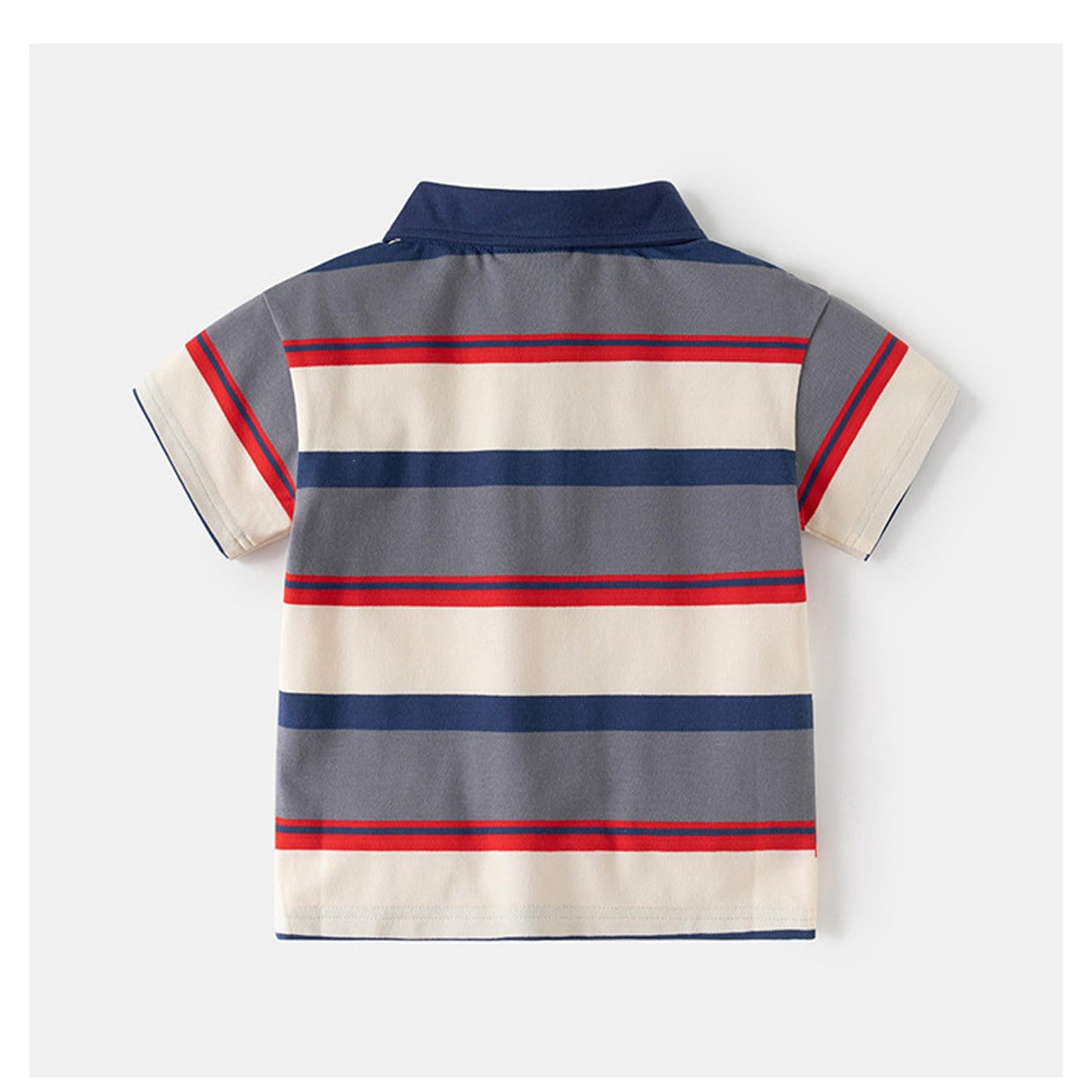 Kids Boys Polo Shirts Short Sleeve Performance Cozy Tee Stretch Funny String Active Casual Collared Golf Shirts Navy 12-18 Months