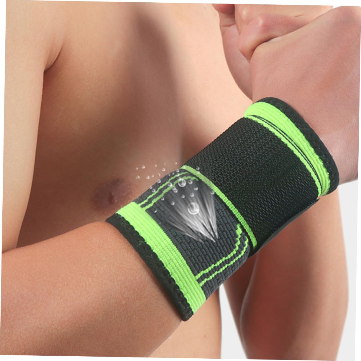 Ipetboom Protective Wrist Wrap for Carpal Tunnel Wrist Support Brace Compression Wrist Band for Workout Gym Outdoor Activities