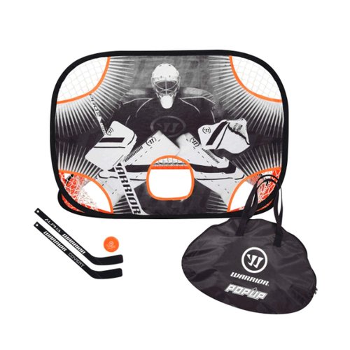 Warrior Sports Mini Pop Up Hockey Net and Sticks Kit Nc NS