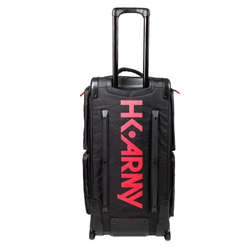 HK Army Expand 75L Paintball Roller Gearbag - Shroud Black/Red