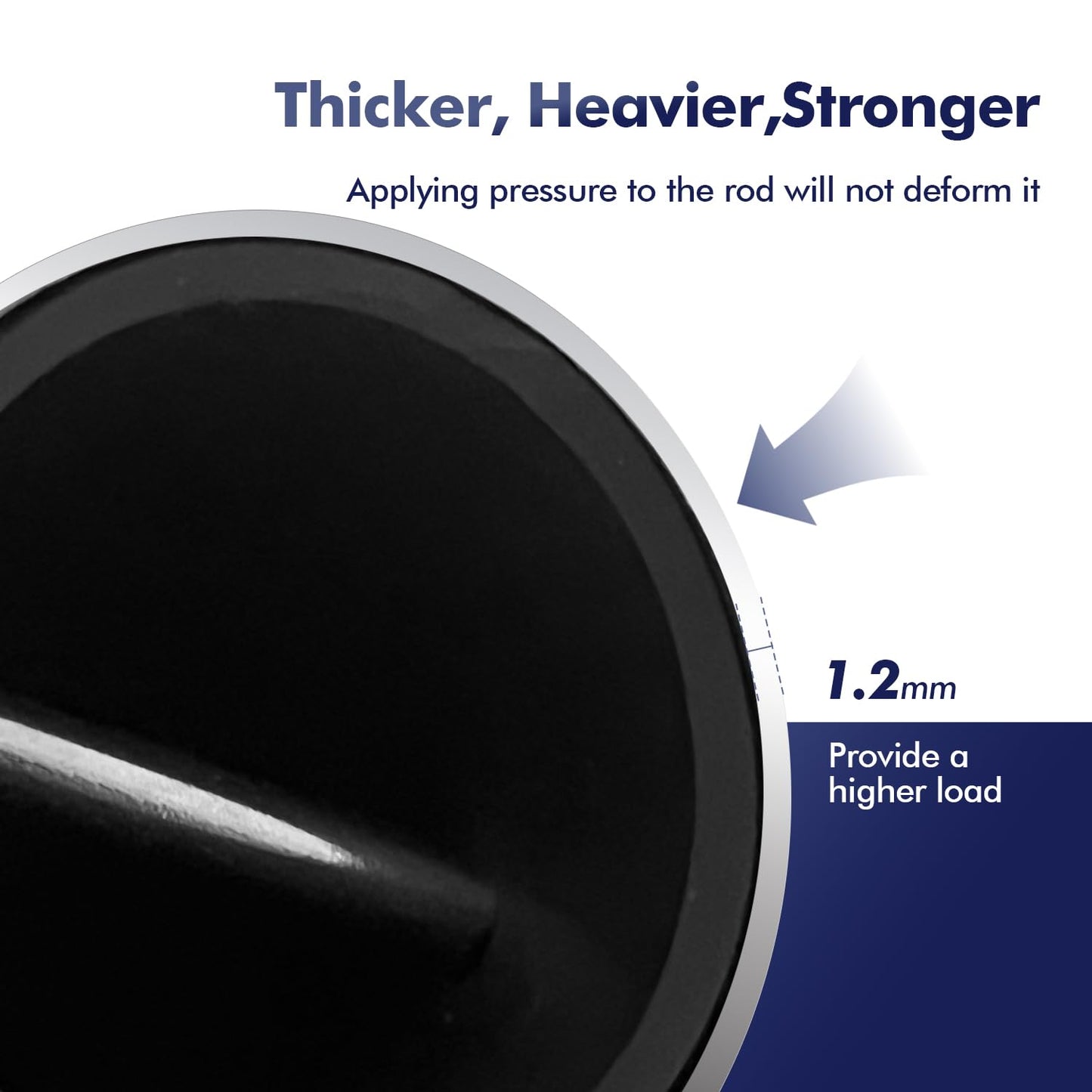 2 Pack of Fishing Rod Holder, 30 Degree Rod Holders Stainless Steel Rubber Cap, Liner, Gasket