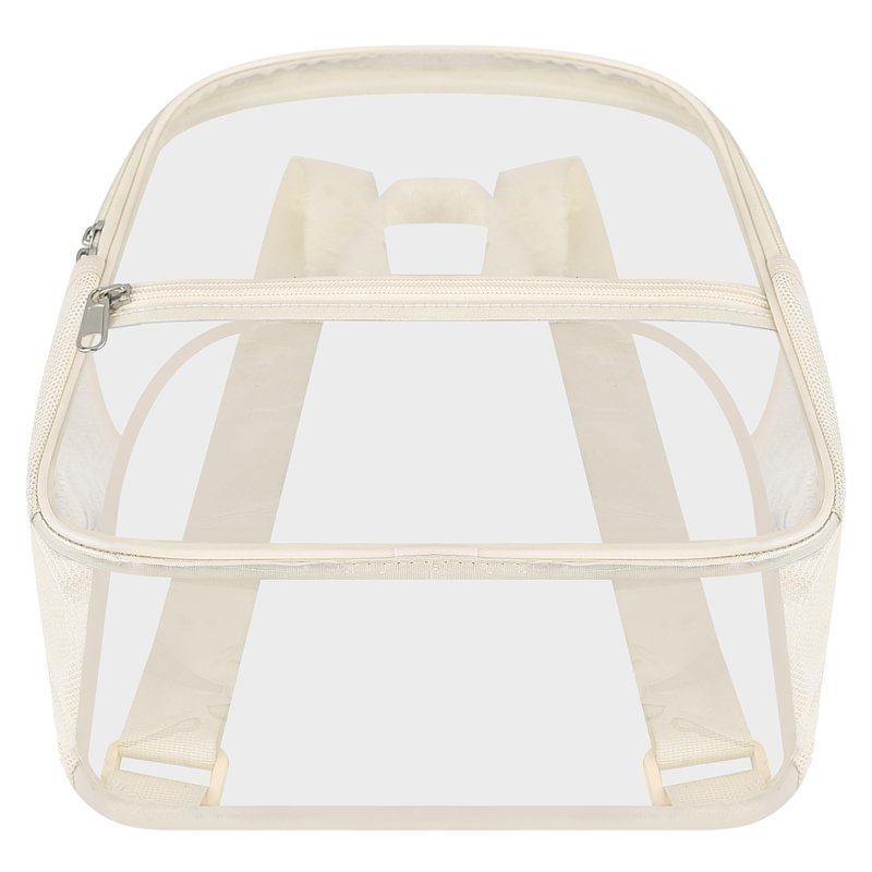 Oraben Clear Backpack Stadium Approved, Celar Bag 12 x 6 x 11 in, Small Transparent Backpack for Concerts, Sports Events, Festivals, Travel, Waterproof, Adjustable Straps