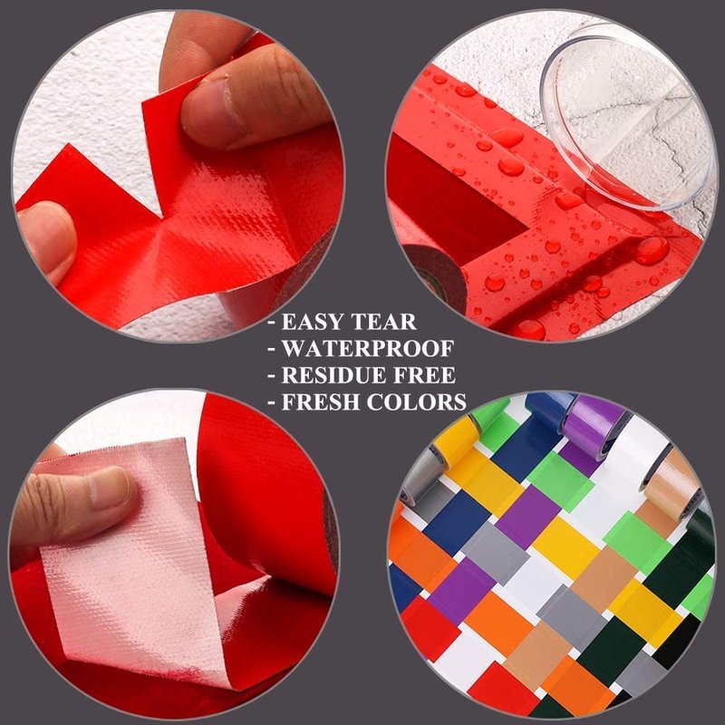 LLPT Duct Tape Industrial Grade 3 Pack 2” x 35 Yards Each Roll Easy to Tear Muti-Use Bulk Fabric Tape for School Home Office and Industrial Use Color Silver (DT350SG)