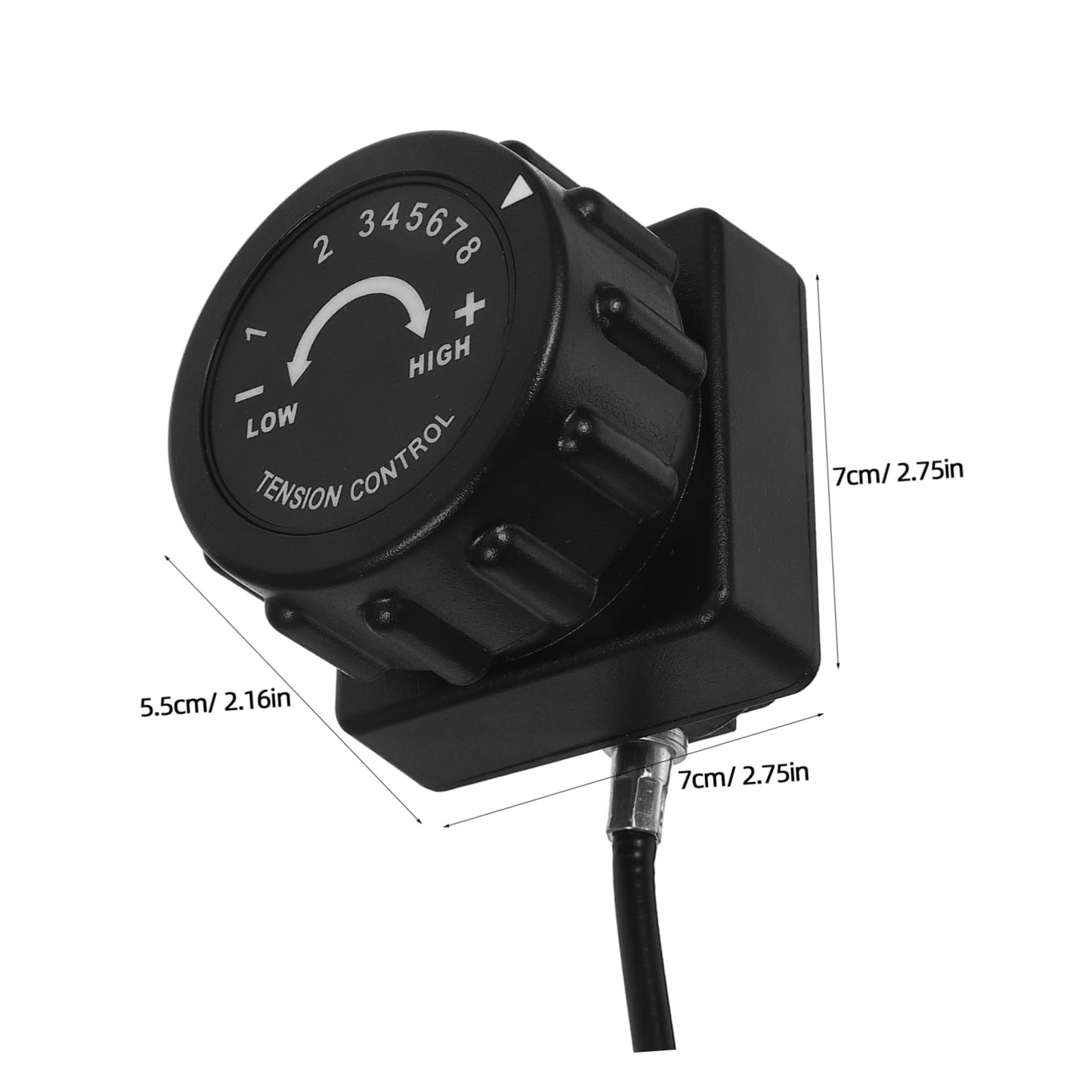 ibasenice Exercise Bike Tension Adjustment Knob Smooth Resistance Control Fitness Bikes Upgrade Home Gym Equipment for Exercise Machine