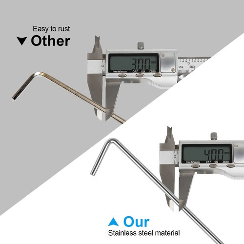 17 Pack Heavy Duty Metal Tent Stakes for Outdoor Decorations, Gardening & Canopies, Christmas Decorations