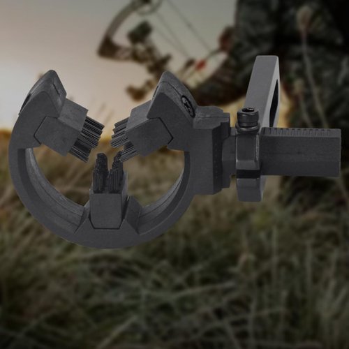 CHENGSHIZI 2 pcs Archery Bow Brush Capture Arrow Rest ,Capture Whisker Brush Biscuit Arrow Rest for Compound Bow Recurve Bow Hunting Target