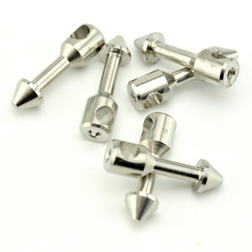 BINGGA 2/6Pcs Portable Fishing Tackle Spearfishing Insert Diver Speargun Band Diver Spearfishing Wishbone Stainless Steel