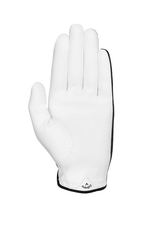 Callaway Golf X Spann Glove (Worn on Left Hand, Standard, Large, White)