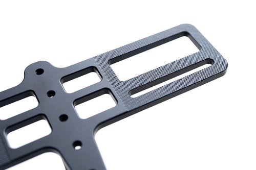 TRIRIG - Universal BTA Adapter Plate - Between-The-Arms (BTA) Bike Bottle Mount Setup - Water Bottle Cage Bike Mount Accessories - Standard Cage Spacing, T6-6061 Alloy, Lightweight Aerodynamic Design