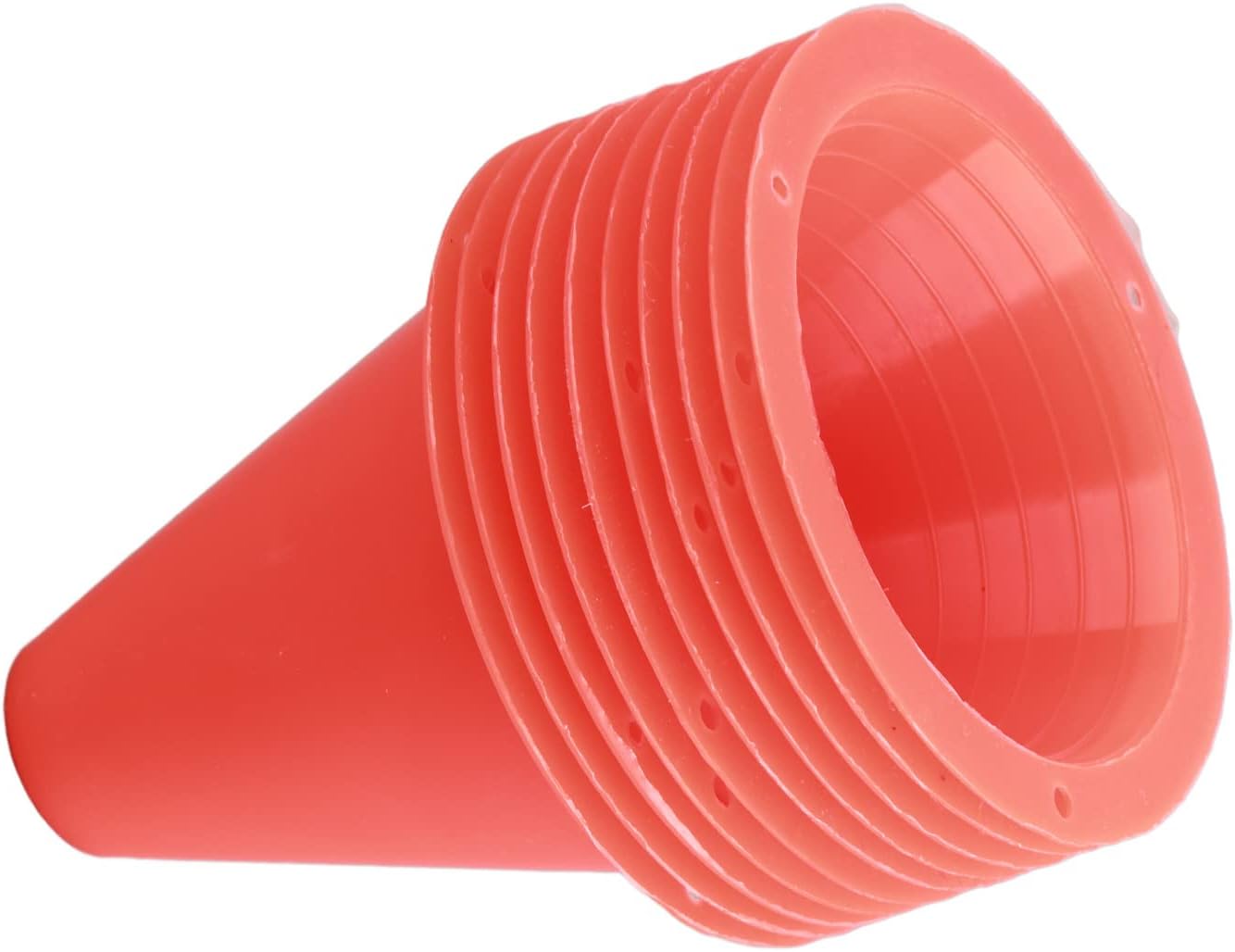 10-Pack Football Training Cones, Bracket Accessories, Obstacle Marking Set