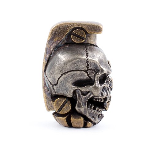FLAMEDUKE Knife Lanyard Beads - Lost-Wax Cast Paracord Bead for Knife, 550-Slot, Paracord Beads for EDC Rigging, Survival Mods & Zipper Tactics | Men's Gift Kit (15g/0.54oz)