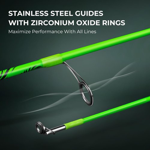 KastKing Zephyr Dual-tip Rod Spinnig Reel Combo,7ft M & MH,3000 Reel
