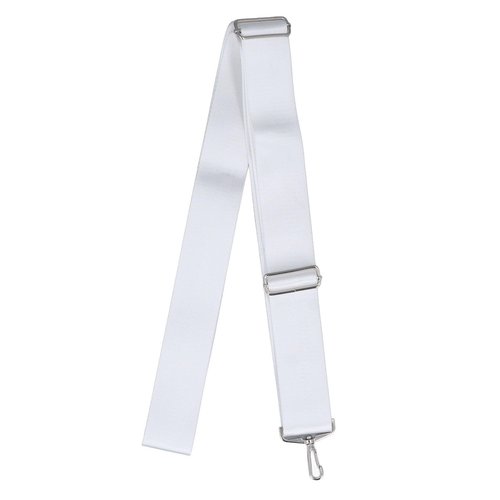 Tennis Net Center Strap, Adjustable Height Tennis Net Straps Portable Tennis Accessories with Stainless Steel Buckle White, Portable Tennis Accessories for Driveway Sports Training Contest Equipment