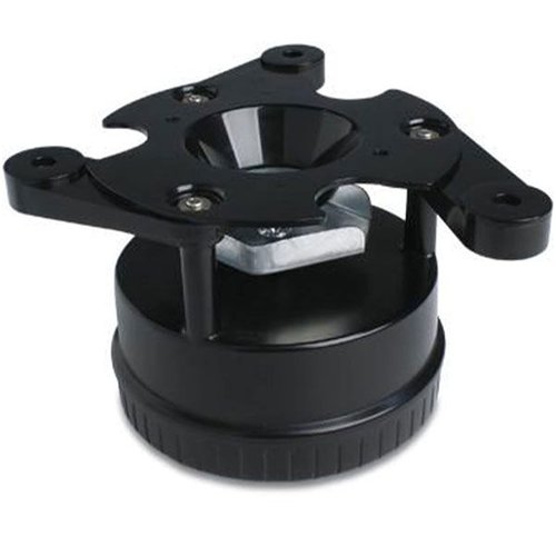 Moultrie All-in-One Deer Feeder Timer Kit | Metal Spin Plate | Easy Setup | Adjustable Mount, Black