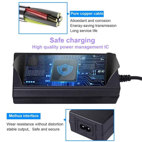 42V 2A Power Adapter for Bird & Lime Charger - Bird, Skip, Lime, Lime-S, Skip, Spin Xiaomi M365 - Charger