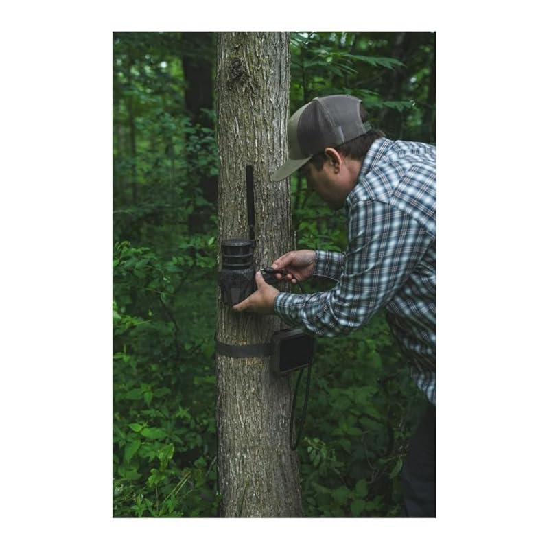 Solar Battery Pack for Trail Cameras - 12V Sol-Pak, 3000mAh Rechargeable Battery & 3ft Insulated Cable