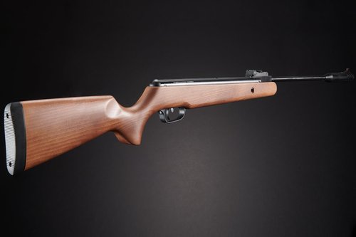 Lancer Tactical x SnowPeak GR1000W Nitro Break Barrel 5.5mm .22 Caliber Air Gun - (Wood) Up to 800 FPS