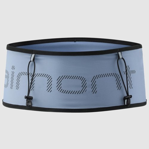 Haimont Light Weight Waist Belt Fanny Pack, Durable Trail Running Storage Belt for Men and Women Quick Hydration, Blue, M