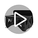 Adult Portable Camping Toilet with Cover - Foldable Travel Bedpan Square